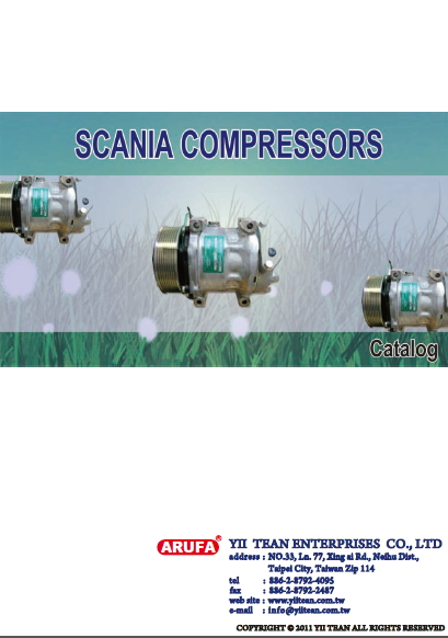 Scania Compressor Scania Compressor